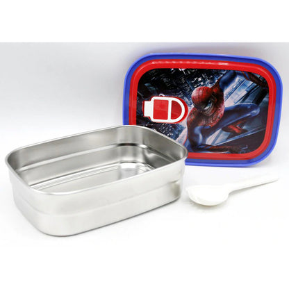 SP5611 Spider Man Stainless Steel Air-Tight Imported Lunch Box