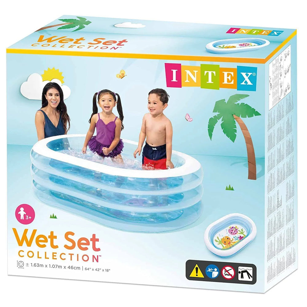 Intex 57482 My Sea Friends Inflatable Kiddie Pool . Madina Gift