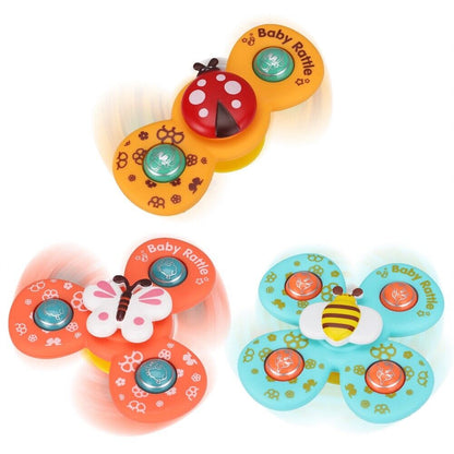 Baby Rattle Spinning Top Toys For Toddlers - Madina Gift