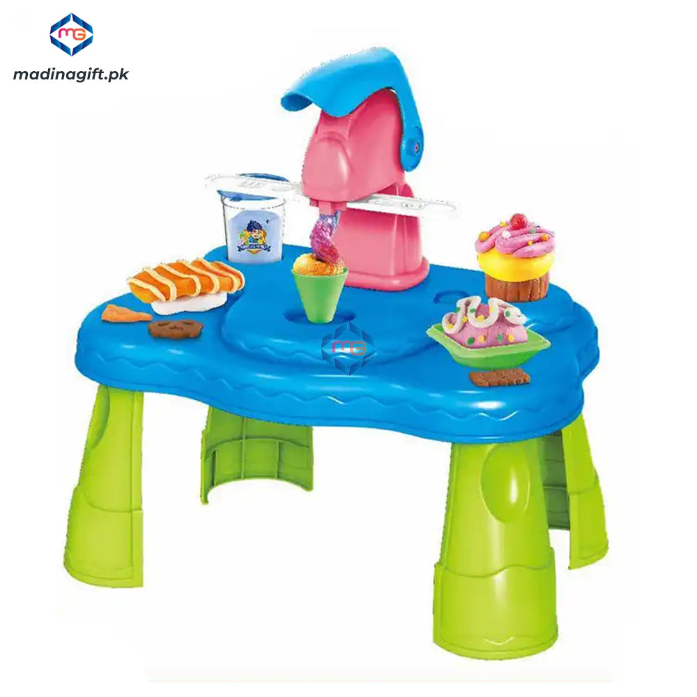 DIY Mud Table Educational Play Dough Toy Set - 5D 6545D - Madina Gift