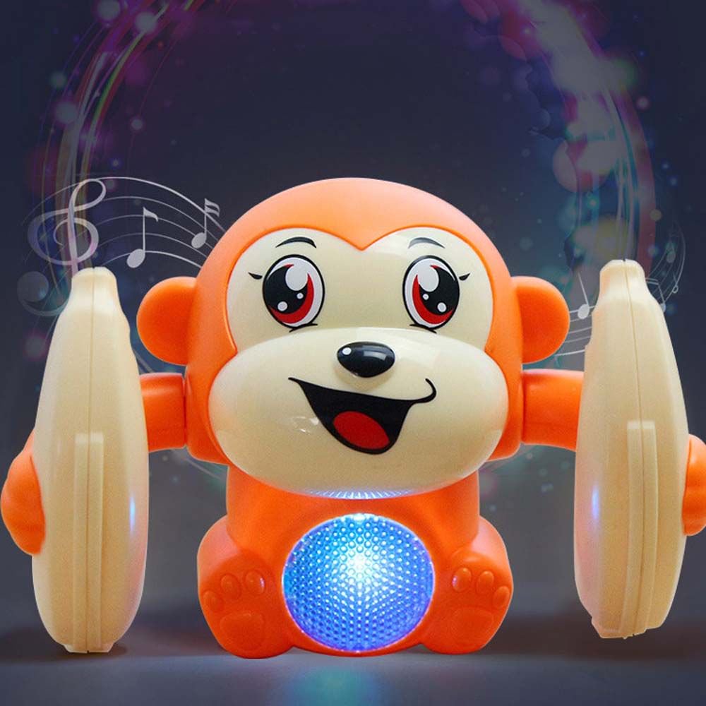 9910B Electric Arm Spinning & Dancing Monkey Toy - Madina Gift