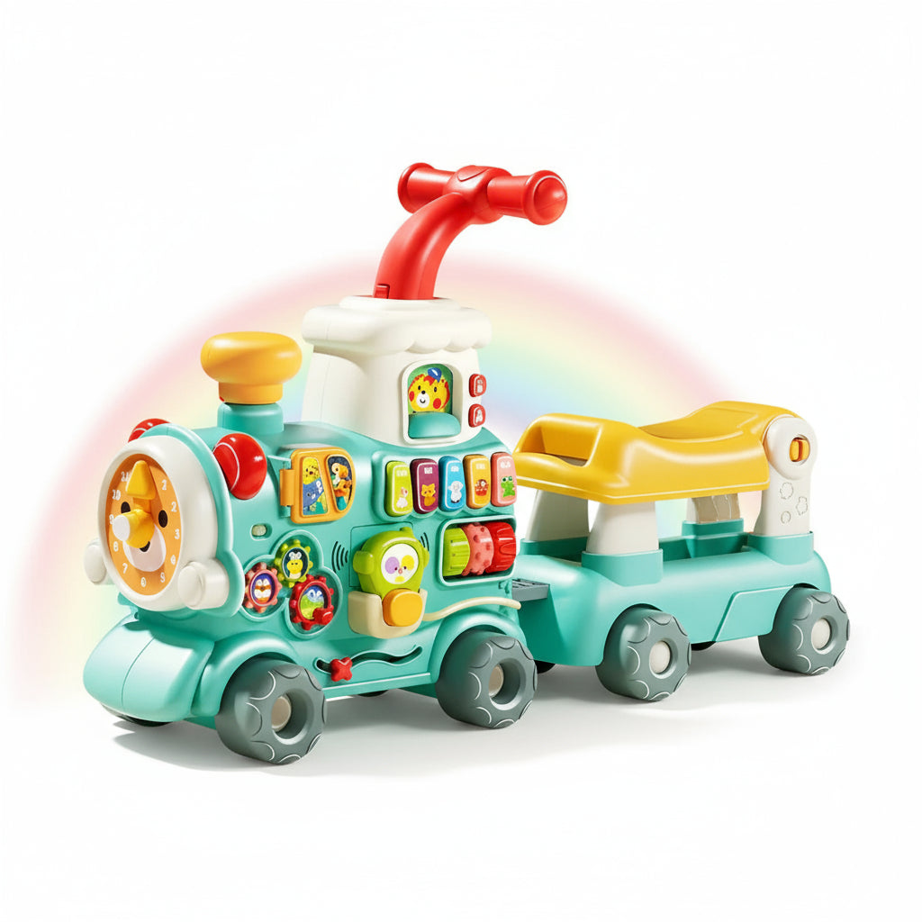 Multifunctional 5-in1- Baby Activity Walker Train 6064 Madina Gift