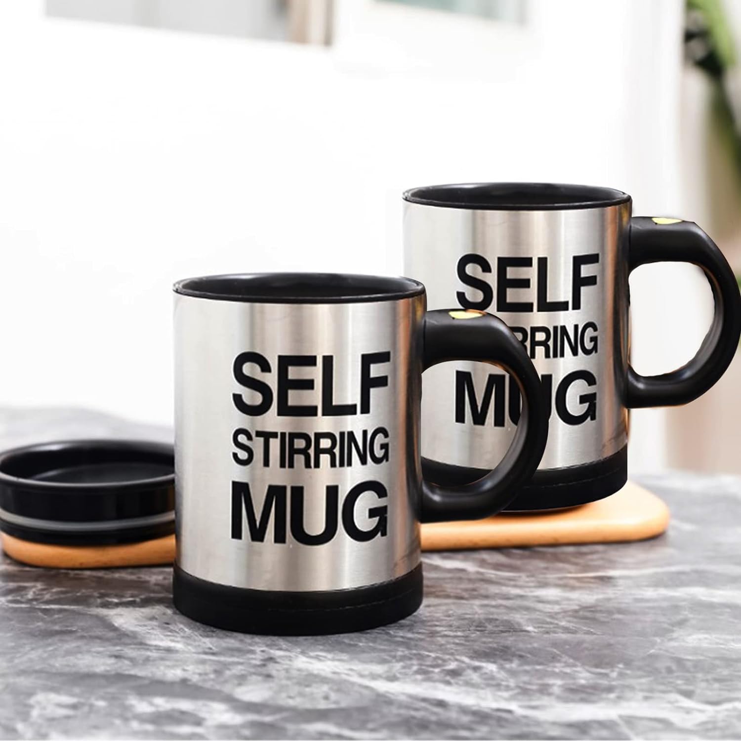 Automatic Self Stirring Coffee Mug - Madina Gift - www.madinagift.pk