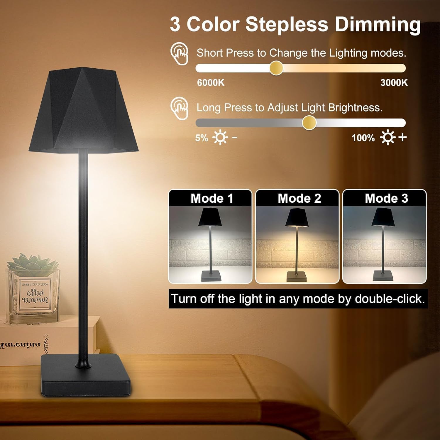 Modern Touch LED Desk Lamp