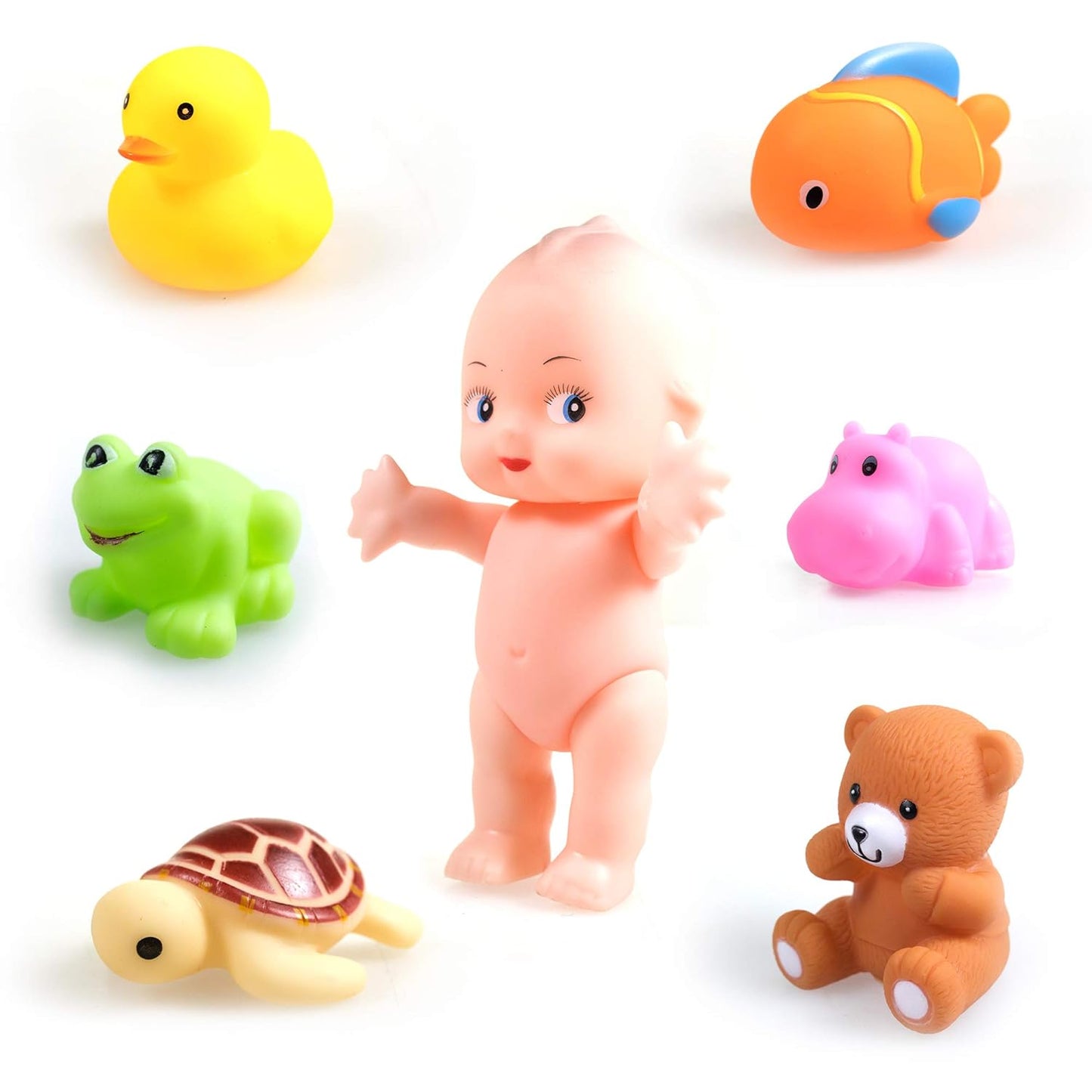 Funny Bath Set Colorful Chu Chu - Madina Gift