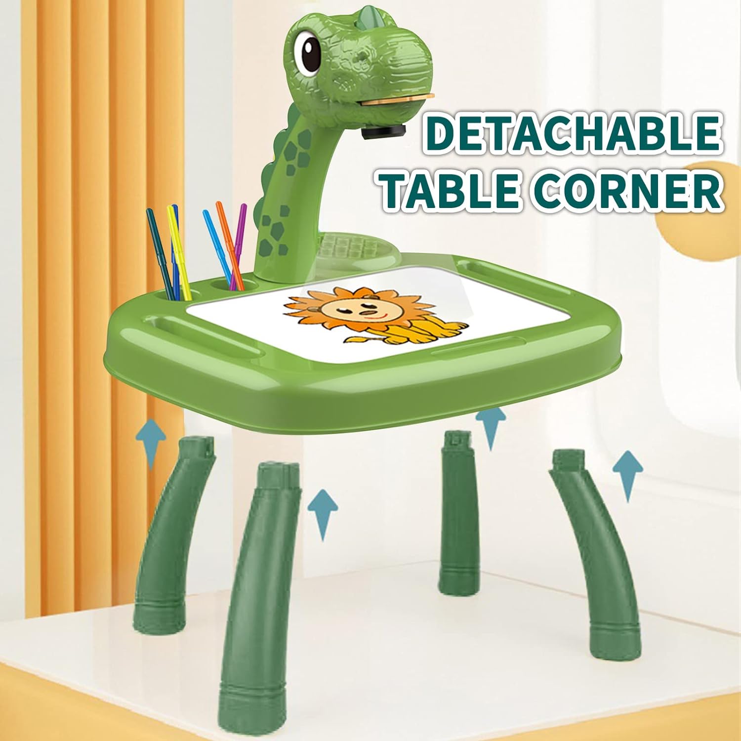 Dino Projection Painting Table - 318A - Madina Gift