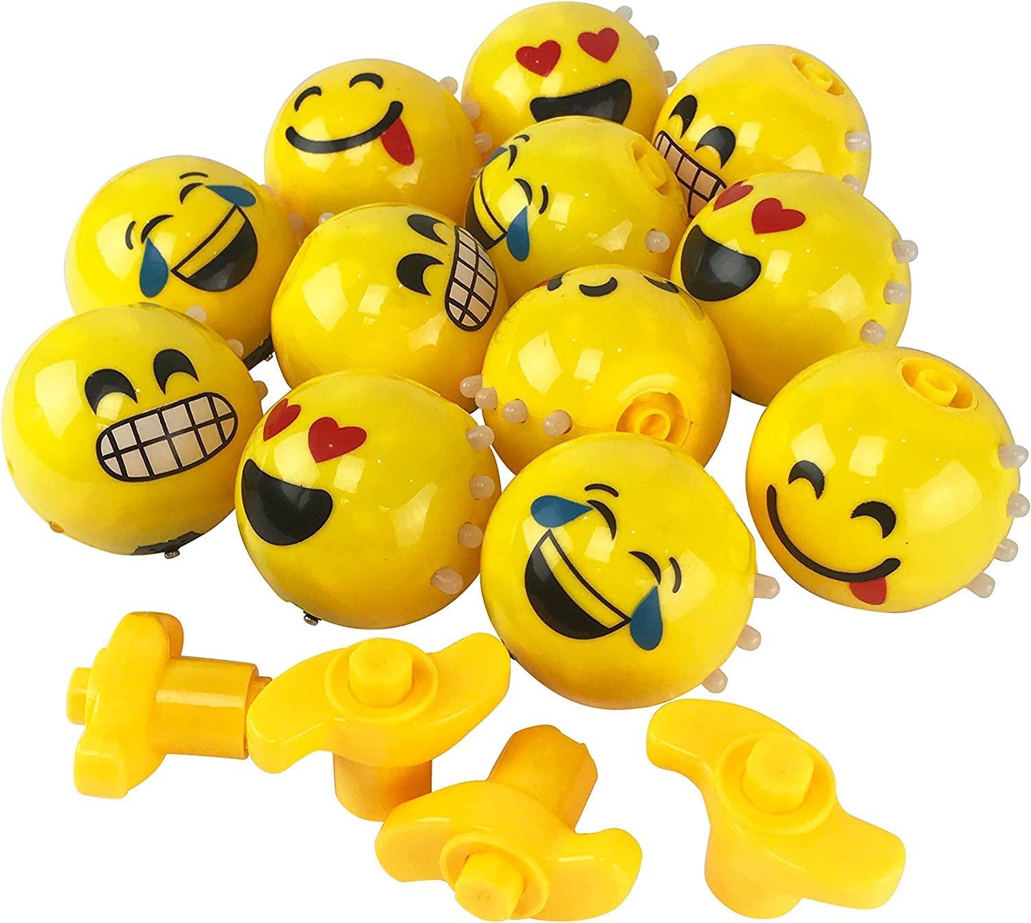 Spinning Top LED Light Up Rotary Desktop Gyro Top - Madina Gift