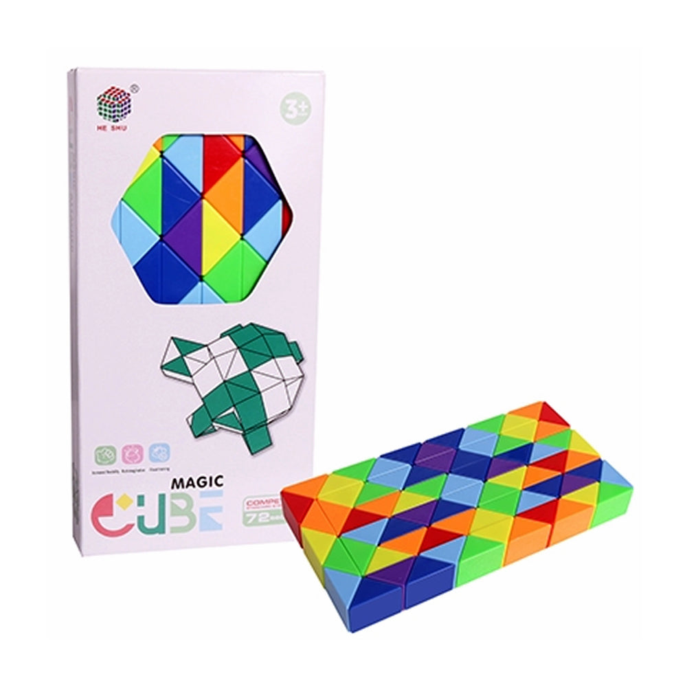 72 Segment Rainbow Square Magic Ruler 967 Madina Gift 