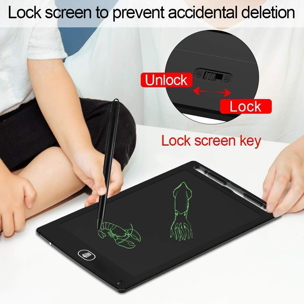 LCD Single Color Writing Tablet 8.5 Inches
