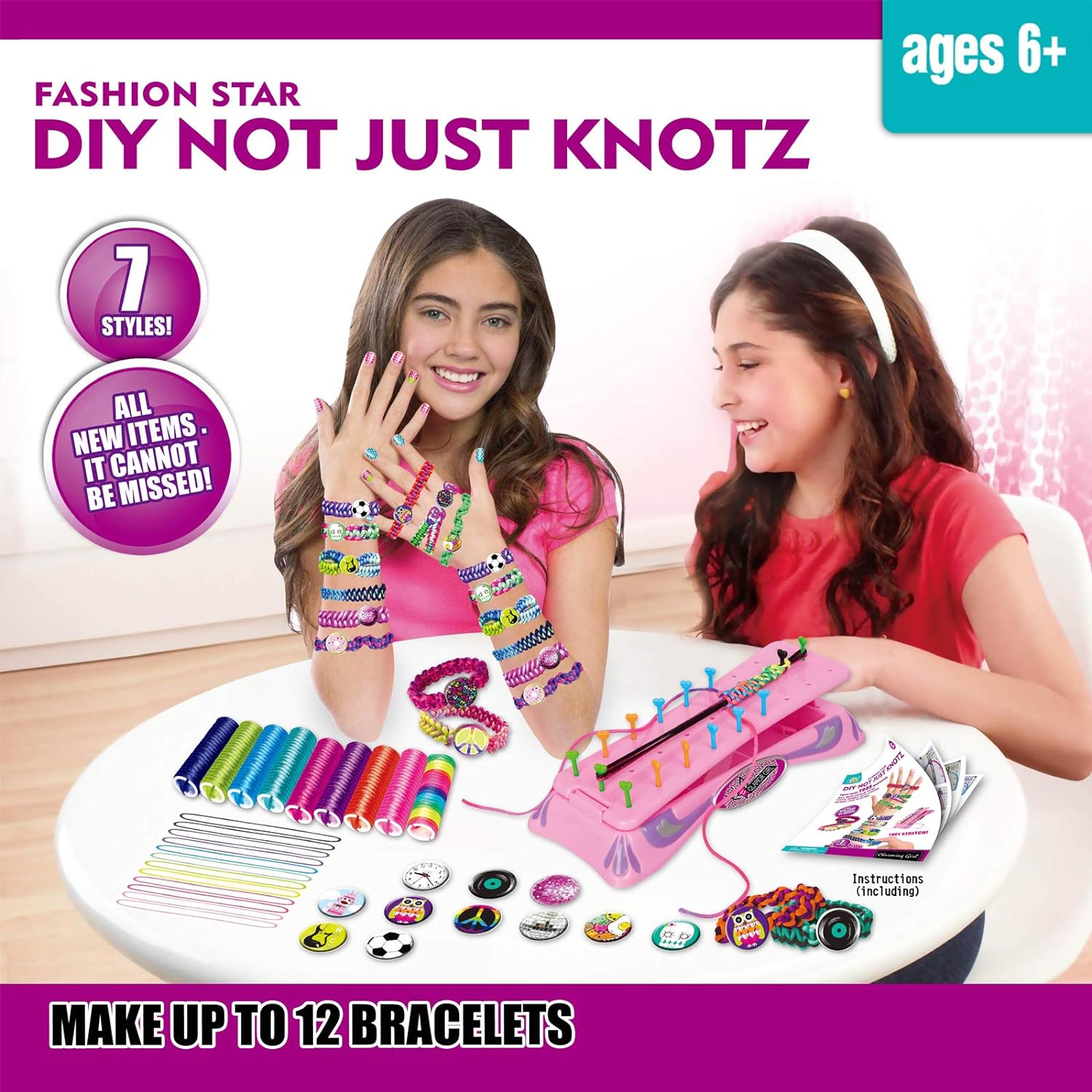 Friendship Bracelets Making Kit 868-28 Madina Gift
