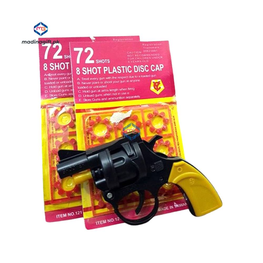 8 Shot Plastic Cracker Toy Gun