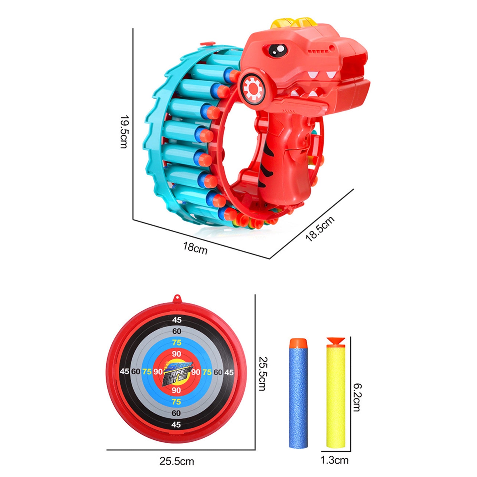 Dinosaur Projectile Gun 688-2 - Madina Gift