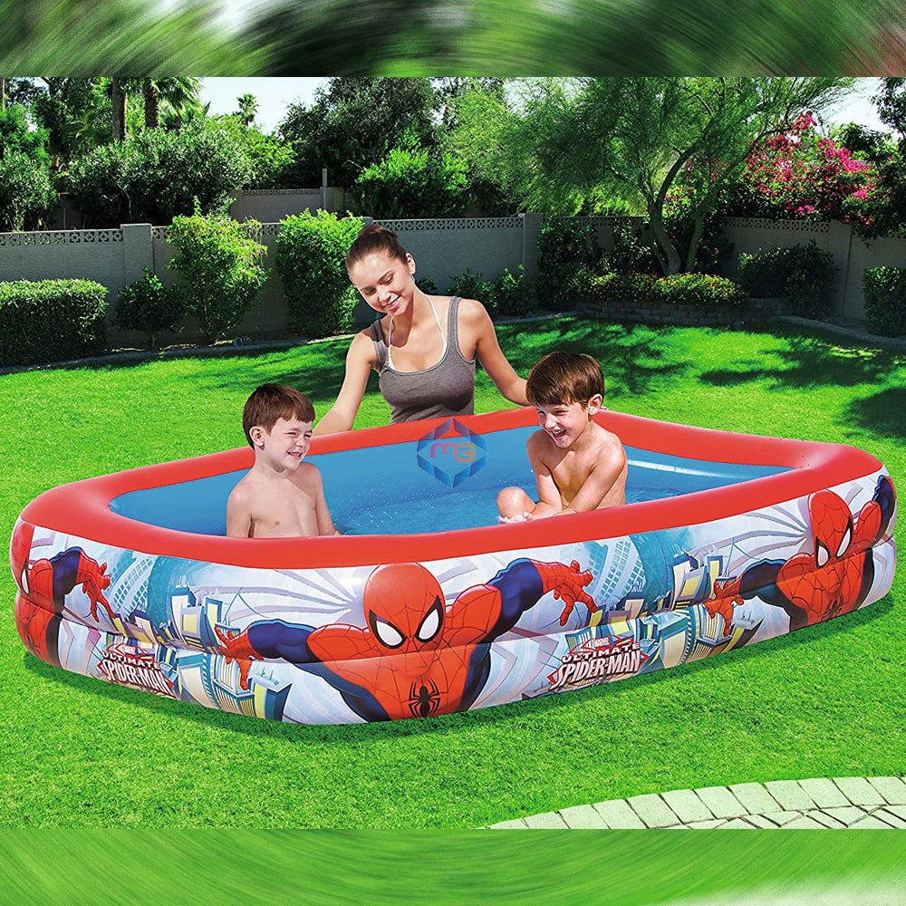 Bestway Spider Man Rectangular Play Pool - 98011 - Madina Gift