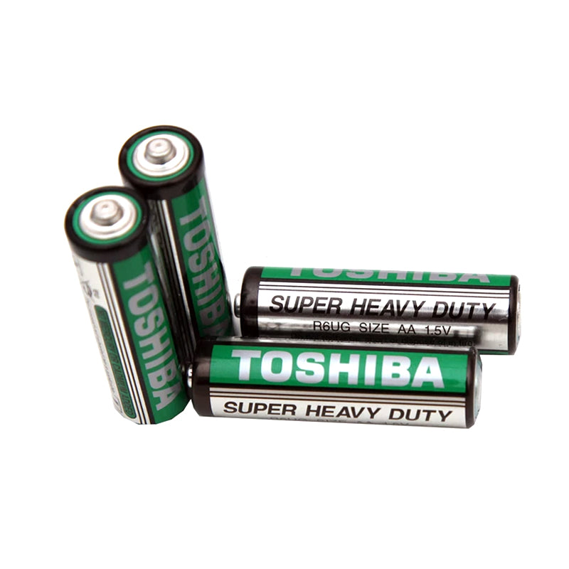 Toshiba AA R6UG x 4 Super Heavy Duty Batteries