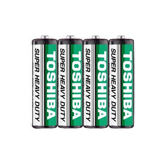 Toshiba AA R6UG x 4 Super Heavy Duty Batteries