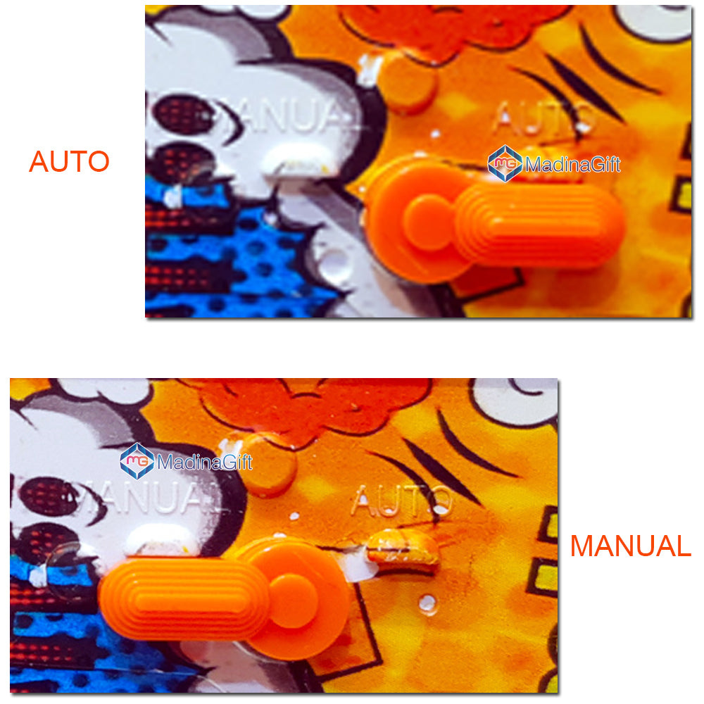 AK47 Water Bullets Shooting Gun 1853-G30B Rechargeable Automatic & Manual Functions Madina Gift