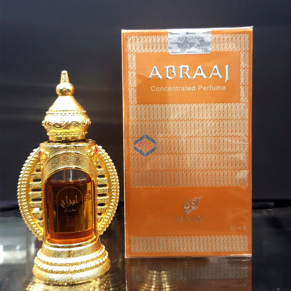 Afnan Abraaj Concentrated Perfume Oil Attar - 20 ML - Madina Gift
