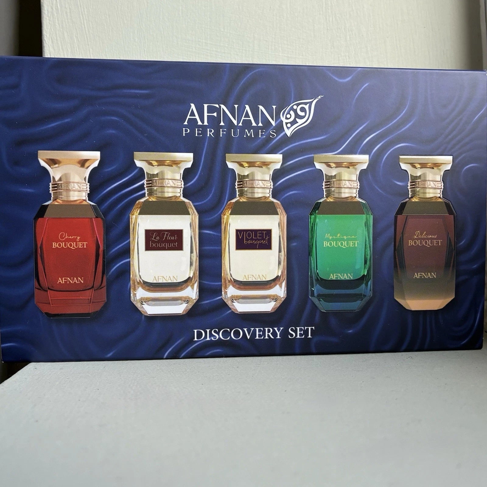 Afnan Bouquet Series Discovery Perfumes Kit 5 X 2 ML Madina Gift