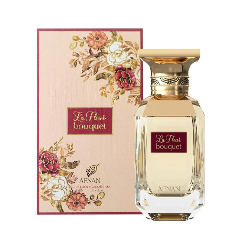 Afnan La Fleur Bouquet 80 ML Perfume For Women Madina Gift 