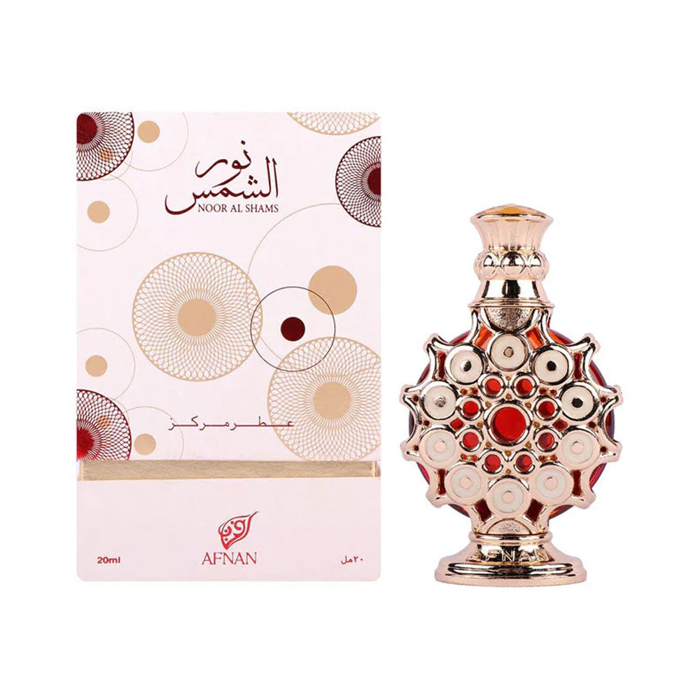 Afnan Noor Al Shams Concentrated Perfume Oil Attar Madina Gift
