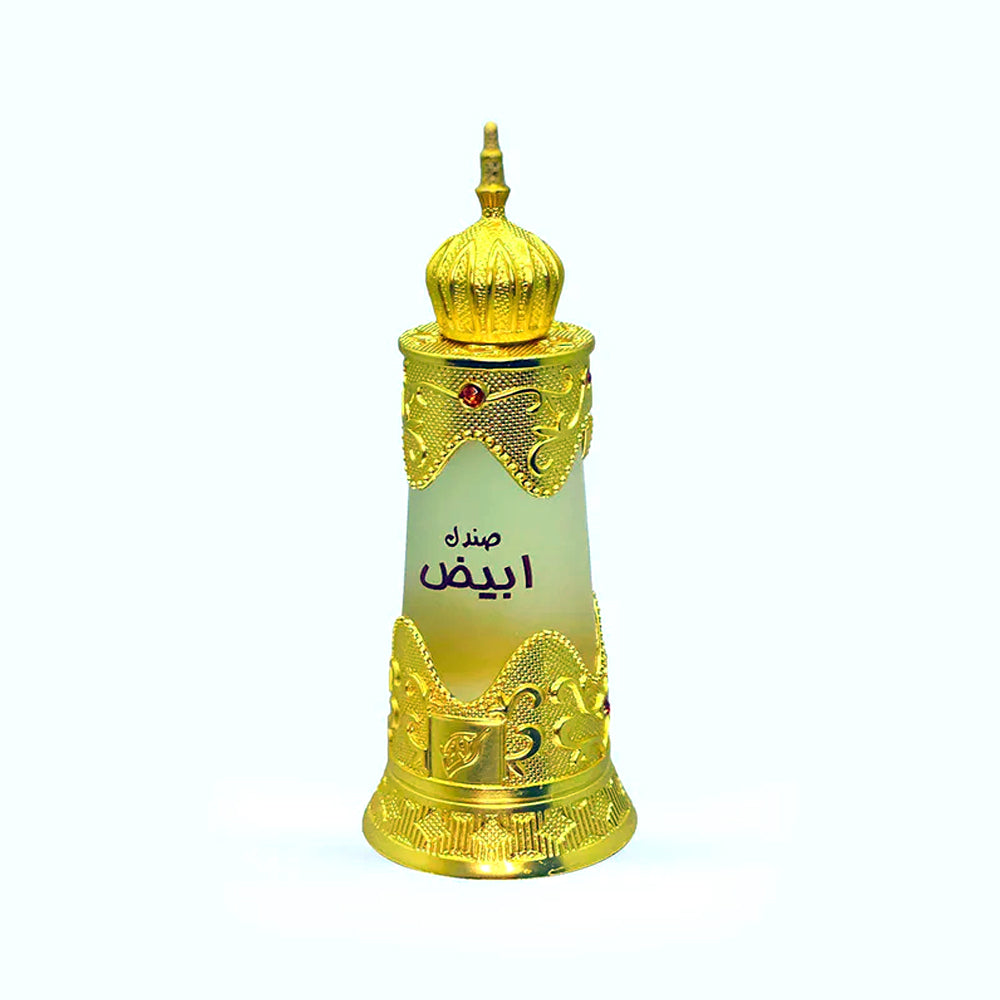 Afnan Sandal Abiyad Concentrated Perfume Oil Attar Madina Gift