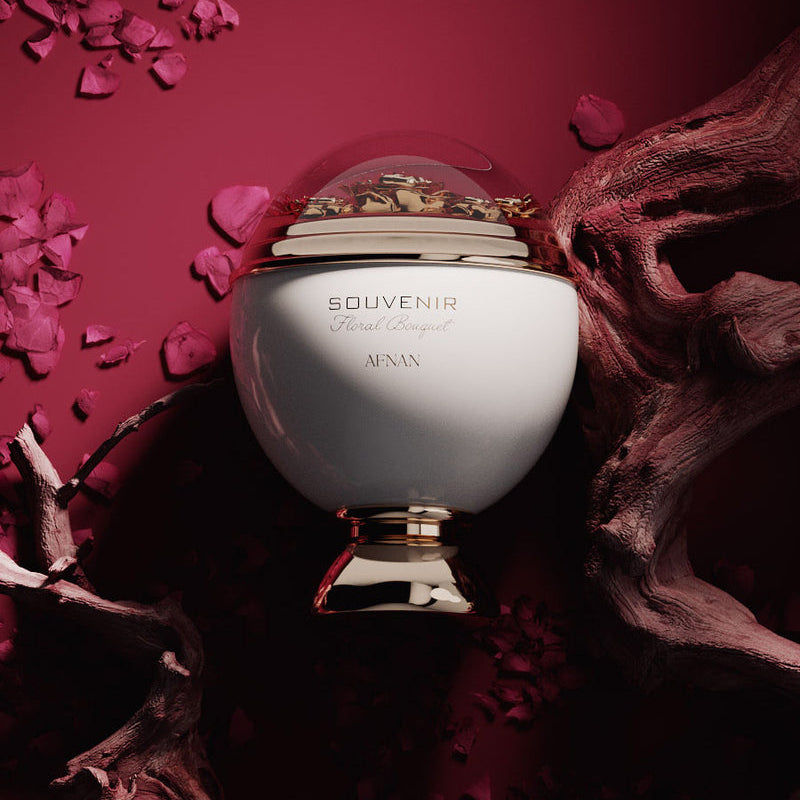 Afnan Souvenir Floral Bouquet 100 ML Perfume For Women Madina Gift