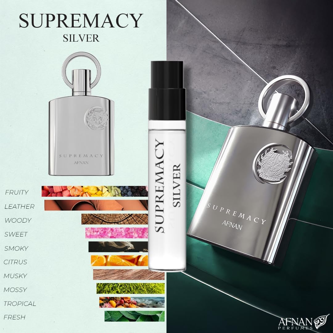 Afnan Supremacy Homme Series Discovery Perfumes Kit 5 X 2 ML Madina Gift