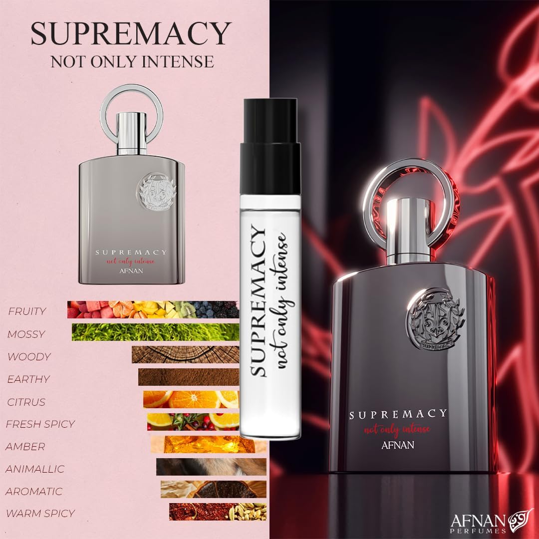 Afnan Supremacy Homme Series Discovery Perfumes Kit 5 X 2 ML Madina Gift