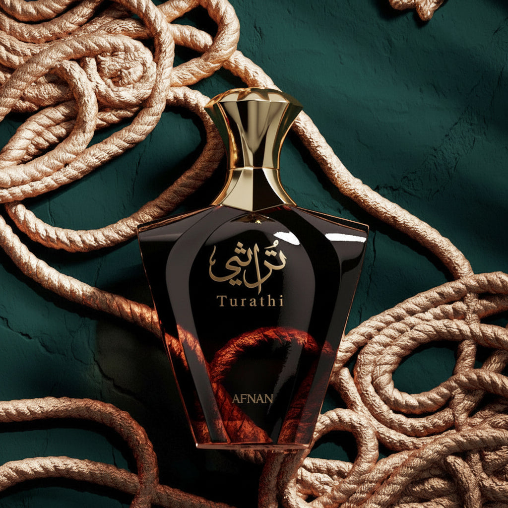 Afnan Turathi Brown Homme Eau De Parfum 90 ML Perfume Online in Pakistan Madina Gift