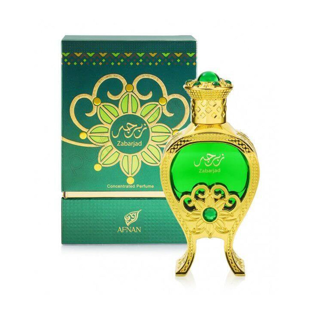 Afnan Zabarjad Concentrated Perfume Oil Attar Madina Gift