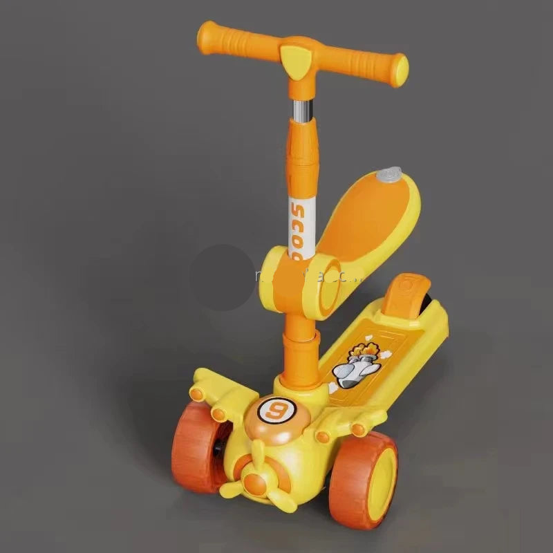 Airplane Style 3-Wheel Scooter Online in Karachi Pakistan Madina Gift