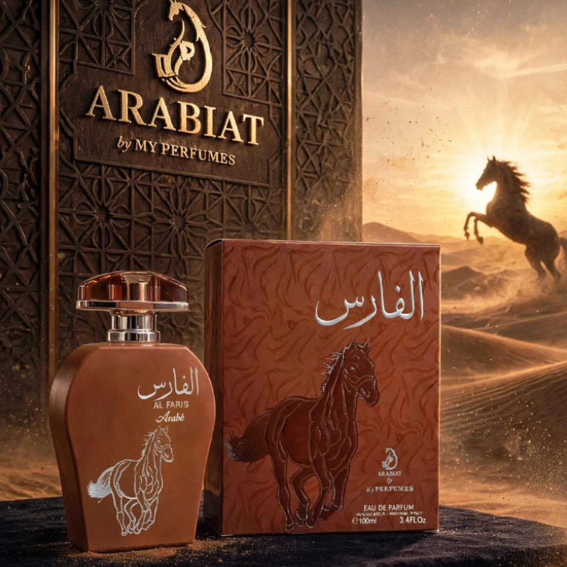 Al Faris Arabe Eau de Parfum 100 ML by Arabiyat My Perfumes Online in Karachi Pakistan Madina Gift