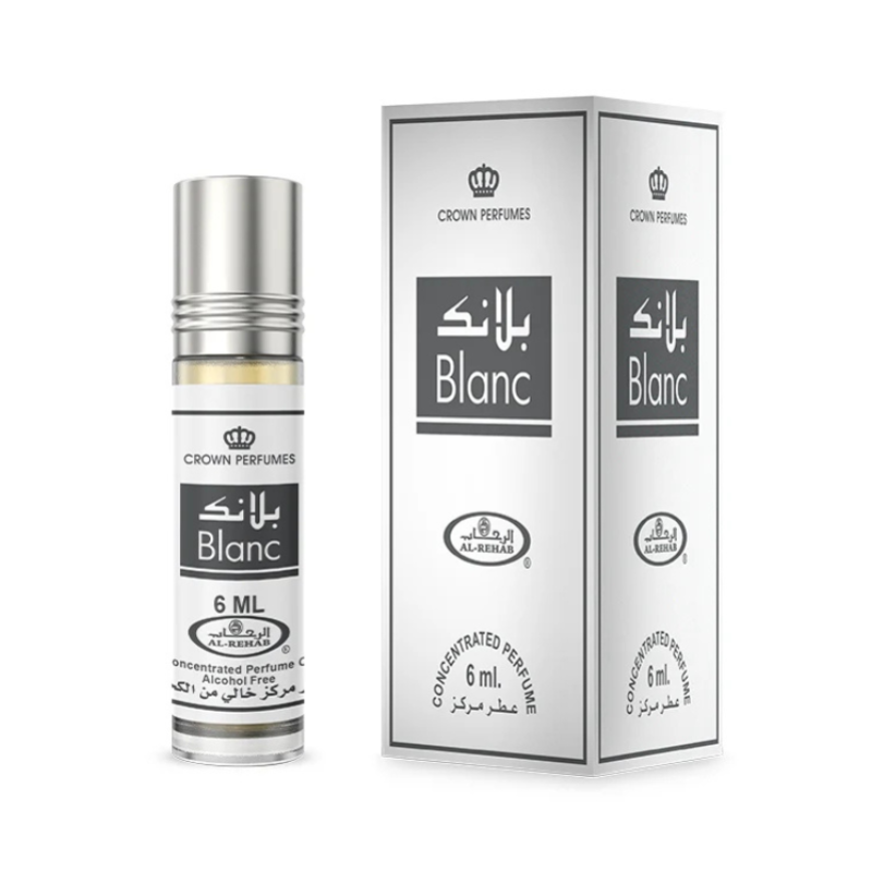 Al Rehab Blanc Attar 6 ML Online in Karachi Pakistan Madina Gift