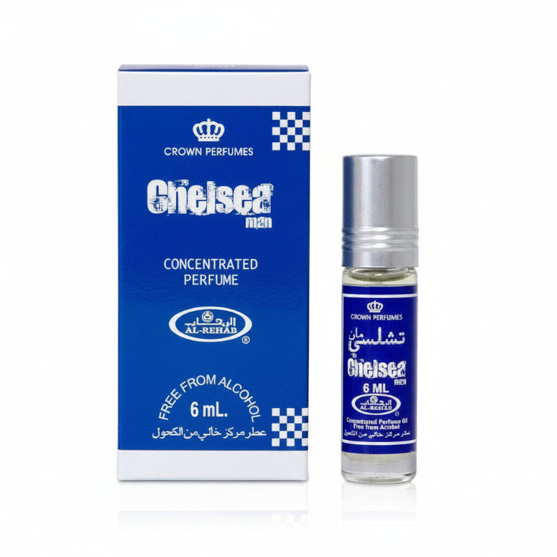 Al Rehab Chelsea Man Attar 6 ML Online in Karachi Pakistan Madina Gift
