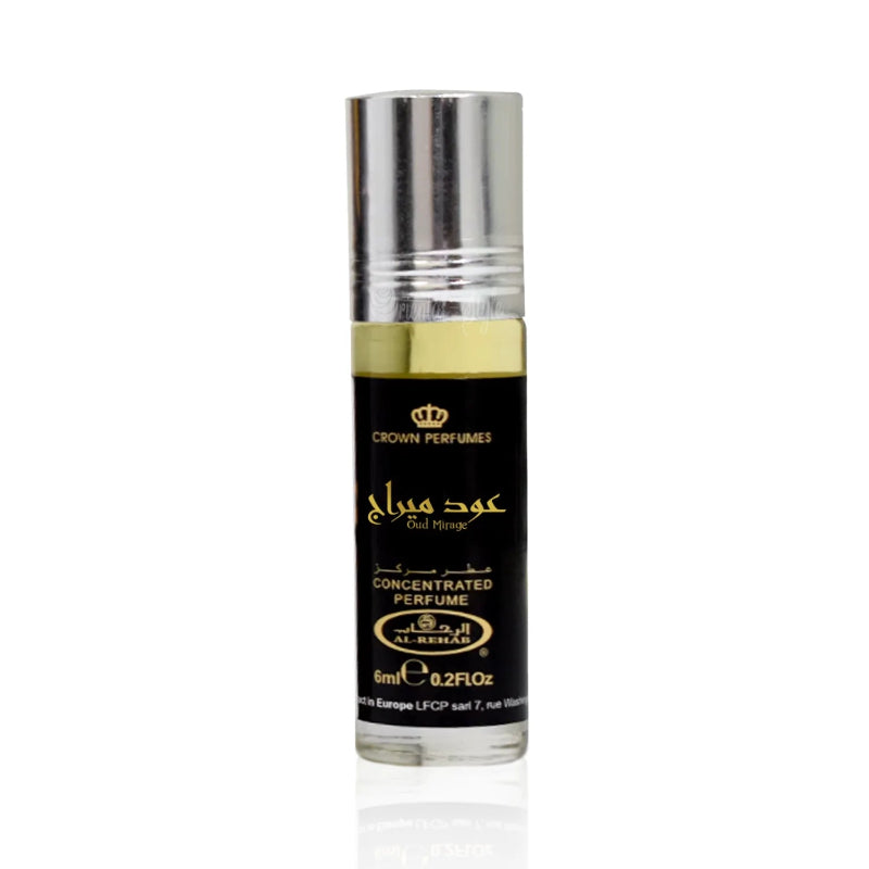 Al Rehab Oud Miraj Attar 6 ML Online in Karachi Pakistan Madina Gift