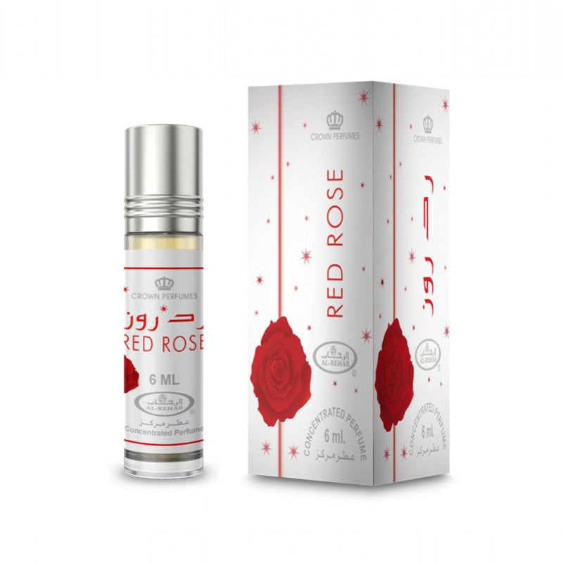 Al Rehab Red Rose Attar 6 ML Online in Karachi Pakistan Madina Gift