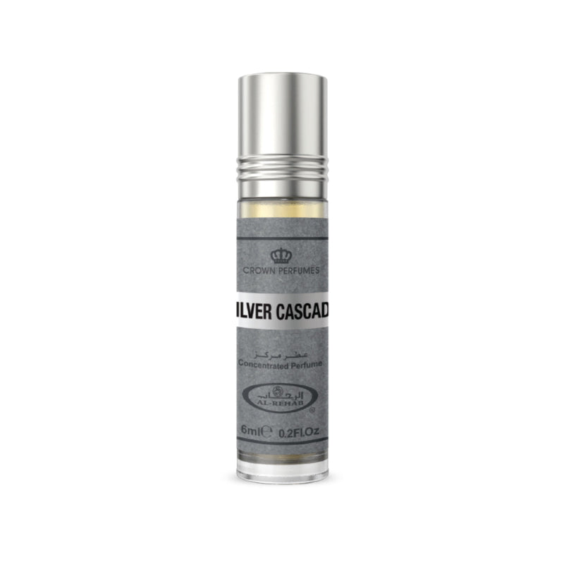 Al Rehab Silver Cascade Attar 6 ML Online in Karachi Pakistan Madina Gift