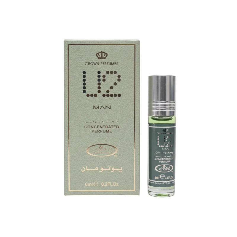 Al Rehab U2 Man Attar 6 ML Online in Karachi Pakistan Madina Gift