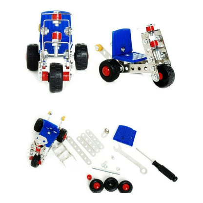 Alloy Construction Building Blocks Playset - 25 Models 239 Pieces - Madina Gift