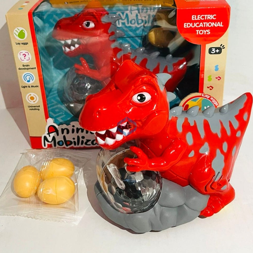 Laying Eggs Luminous Dinosaur Action Toy - 2300 - Madina Gift