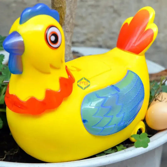 Laying Eggs Chicken Action Toy - 2300 - Madina Gift