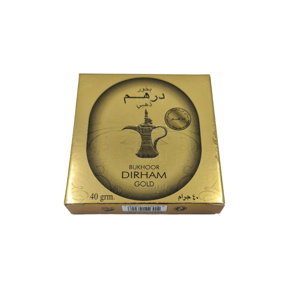 Ard Al Zaafaran Bakhoor Dirham Gold 40 Grams Pack Online in Karachi Pakistan madinagift.pk