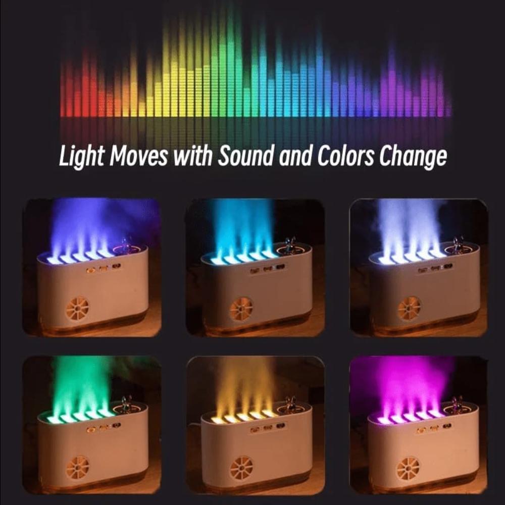 Aroma Diffuser with Music Rhythm Lamp - Madina Gift