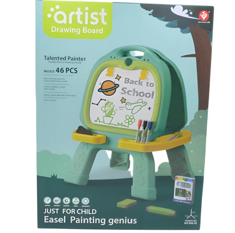 Artist Double-Faced Drawing Board Talented Painter 050-39 - Madina Gift
