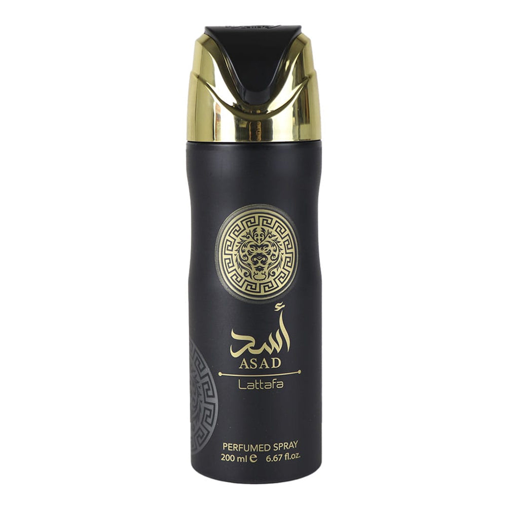 Lattafa Asad Deodorant Body Spray 200 ML Madina Gift