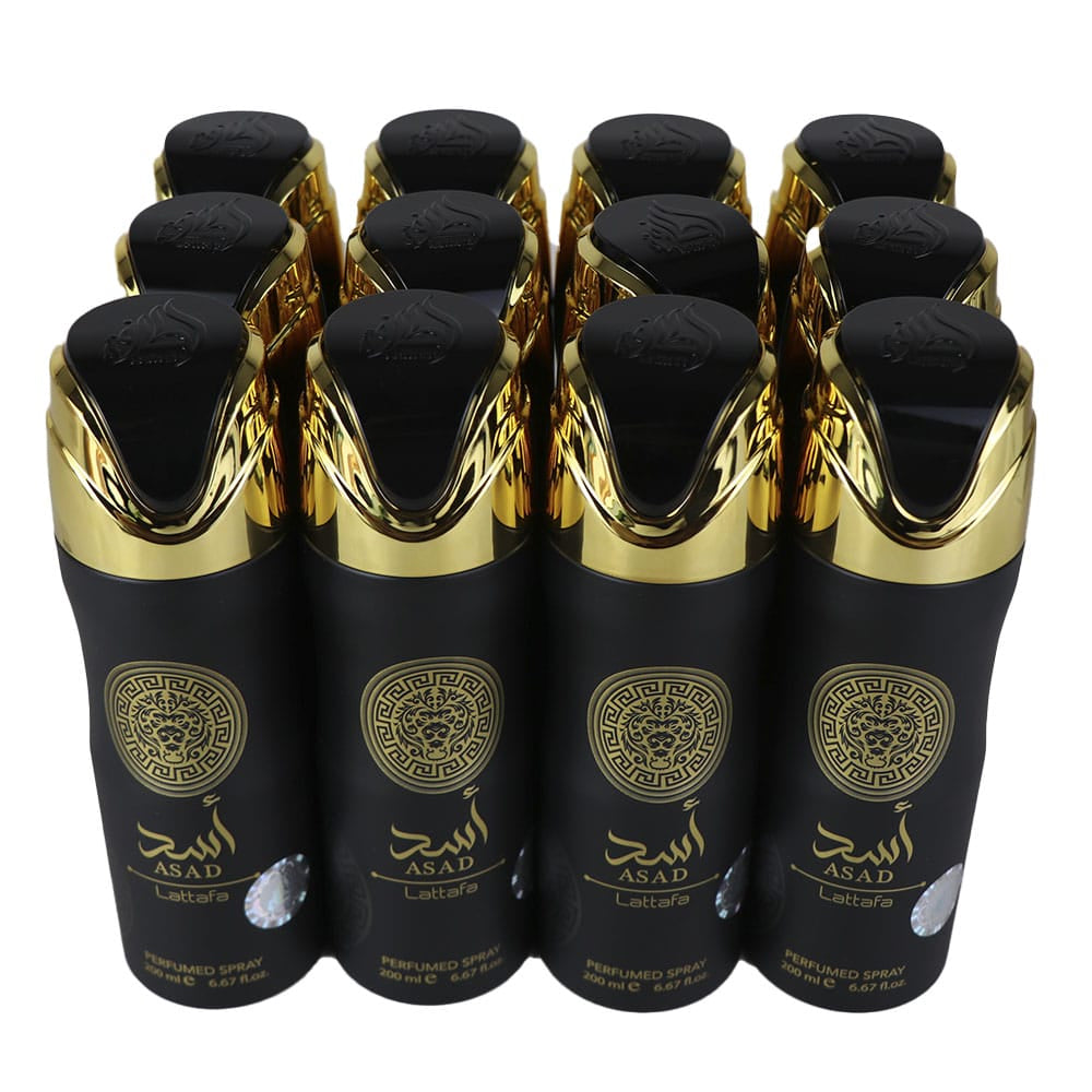 Lattafa Asad Deodorant Body Spray 200 ML Madina Gift