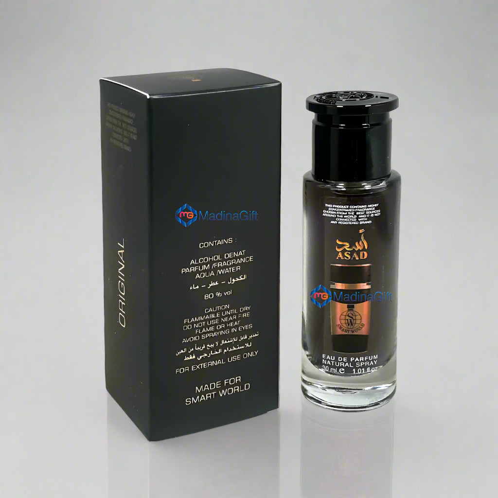 Asad For Men 30 ML By Smart World Perfumes Madina Gift