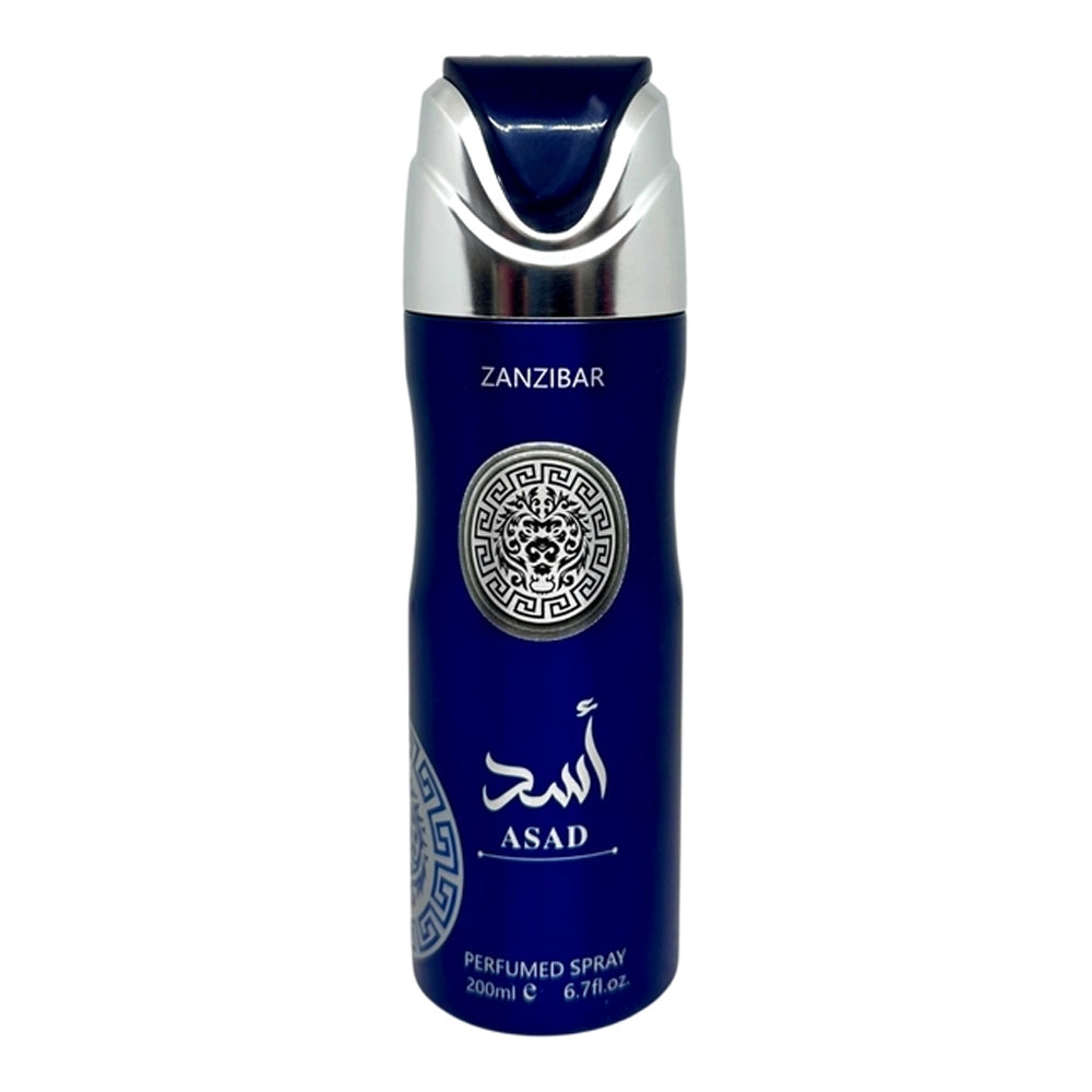 Lattafa Asad Zanzibar 200 ML Deodorant Body Spray Madina Gift