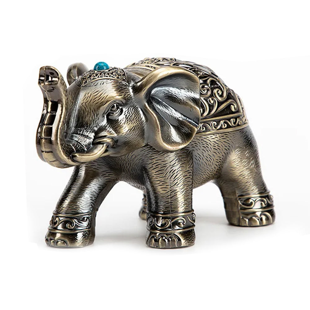 Vintage Standing Elephant Decorative Windproof Ashtray