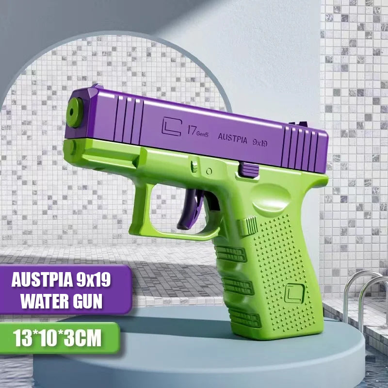 Austpia 9x19 High Pressure Compact Water Gun 13 CM  Summer Fun Madina Gift